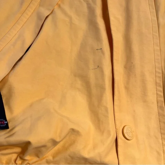 🔴Nautica Reversible Jacket Size Medium Gray And Yellow Wu-Tang